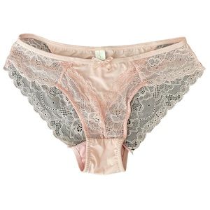 NWOT Pink Lace Cheeky Panties- Size Small